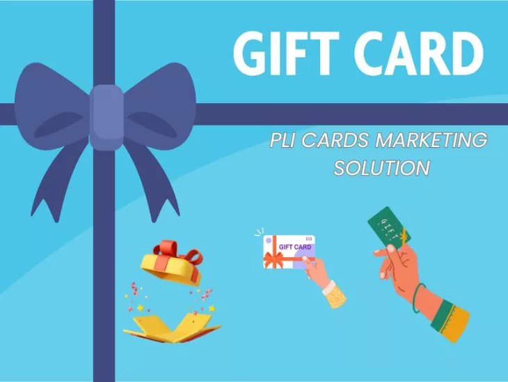 Gift card packaging displays