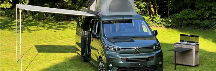 Perfect for Solo Travelers or Families: Citroën Holidays Camper Van